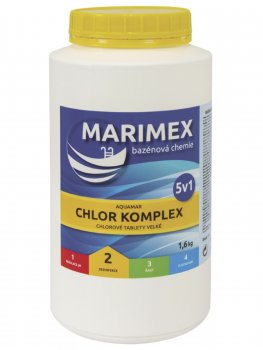Bazénová chemie MARIMEX Komplex 5v1 1,6 kg