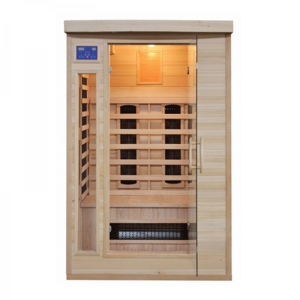 Infrasauna DeLuxe 2220 - karbon/keramick topidla + drek zdarma