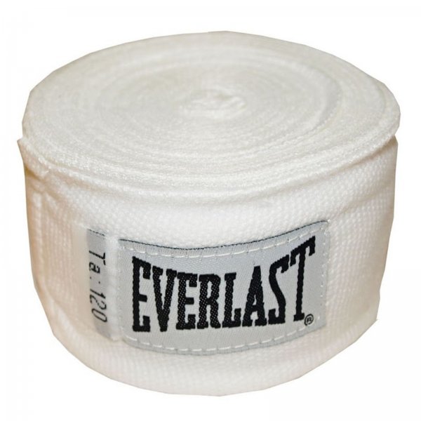 Bandáže EVERLAST 3 m bílé - poloelastické