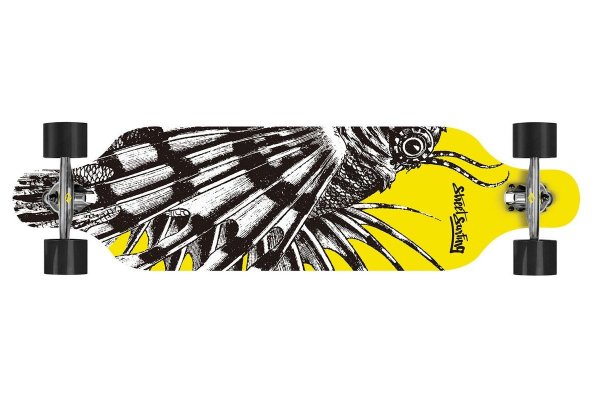 Longboard STREET SURFING Freeride 39 Dragon - lut