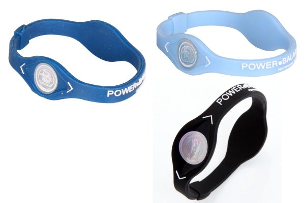 Silikonový náramek POWER BALANCE velikost M - černý