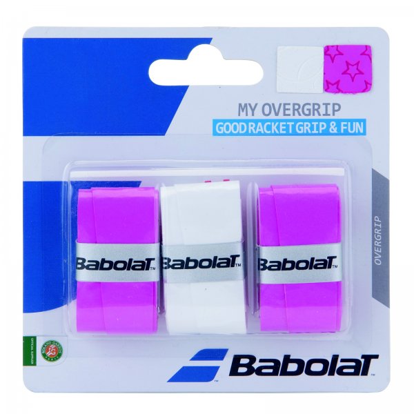 Tenisov omotvka BABOLAT My Overgrip bl/rov