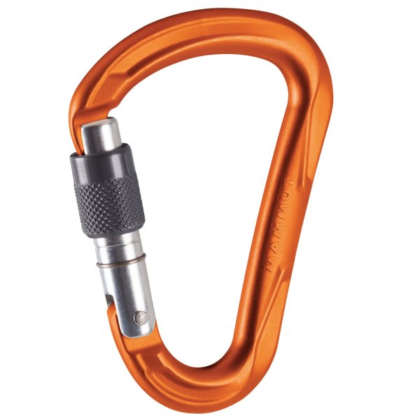 Horolezeck karabina MAMMUT Wall HMS Screw Gate