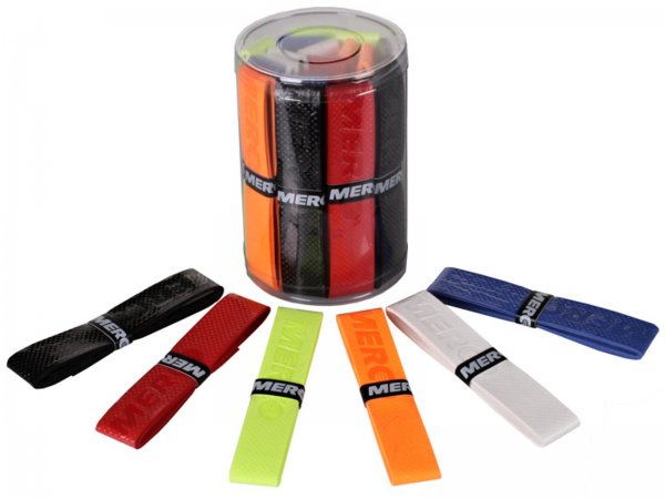 Squashov omotvka MERCO Exclusive overgrip 0,6 mm - ern
