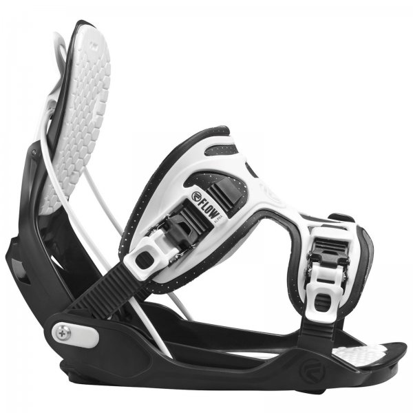 Snowboard vázání FLOW Alpha pánské bílé - vel. XL