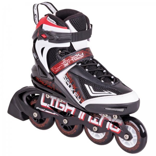 Kolekov brusle SPOKEY Lightning erven vel. 38