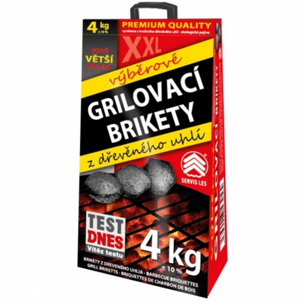 Grilovac brikety V-GARDEN vbrov 4 kg