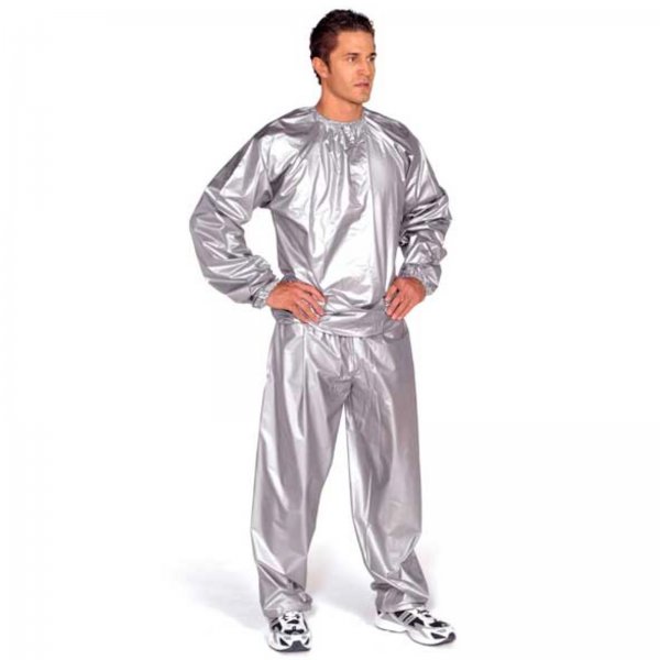 Sauna oblek EVERLAST PVC stbrn - vel. L/XL