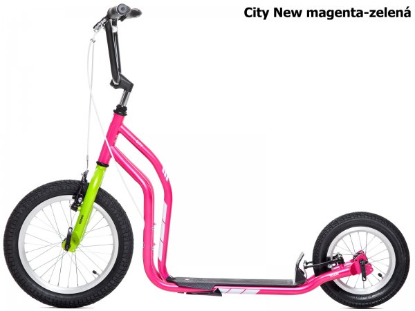 Kolobka YEDOO City New 16-12 magenta-zelen