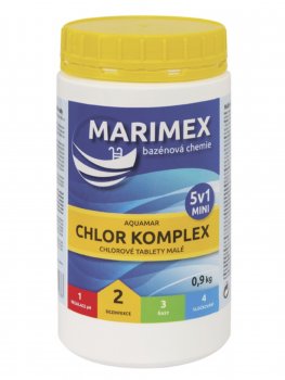 Bazénová chemie MARIMEX Komplex Mini 5v1 0,9 kg