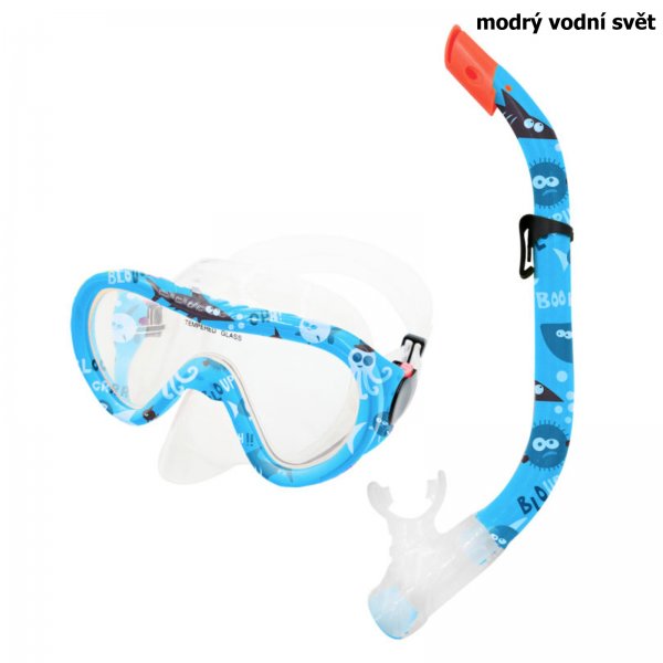 Potpsk set SPOKEY Tahiti Junior - modr vodn svt