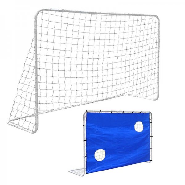 Fotbalov branka MASTER 182 x 122 x 61 cm s tr. otvory