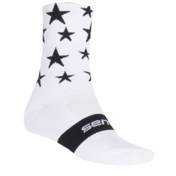Ponožky SENSOR Stars bílo-černé