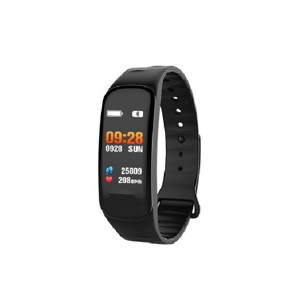 Fitness náramek JUNSO JS-228S - černý