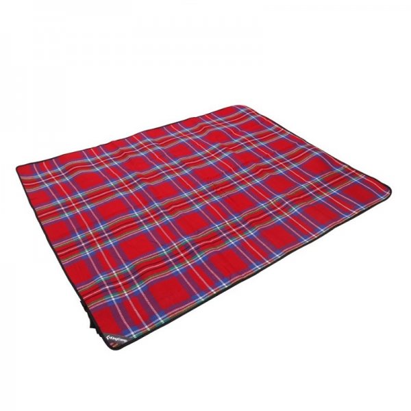 Piknik deka KING CAMP 175 x 135 cm - erven