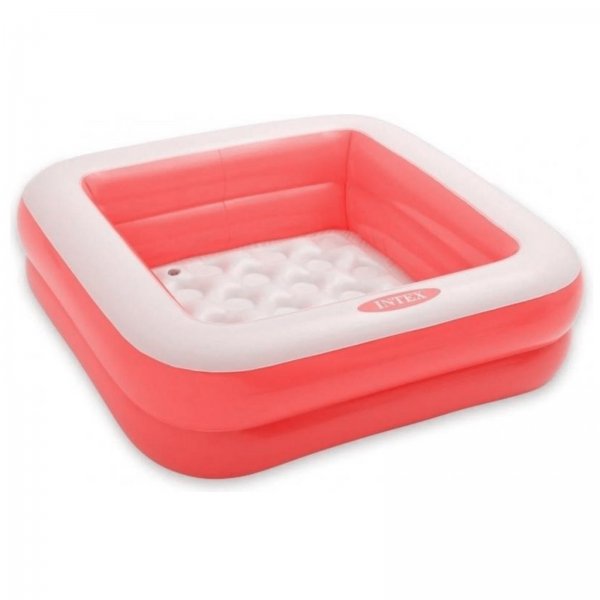 Nafukovac bazn INTEX 85 x 85 x 23 cm - erven