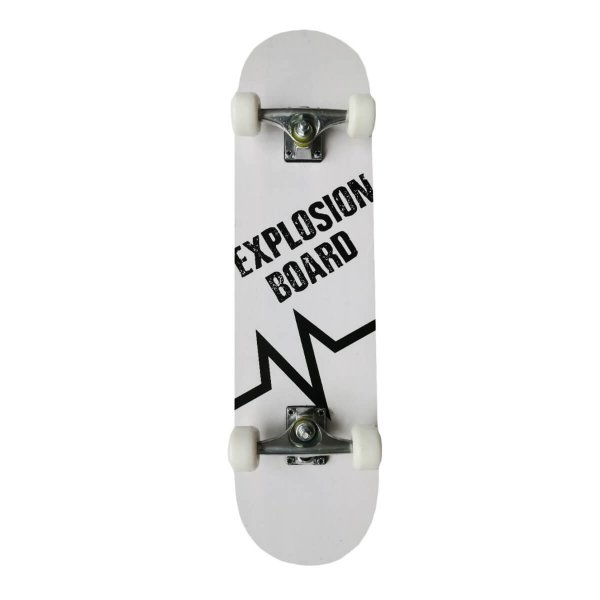 Skateboard MASTER Explosion Board - bílý