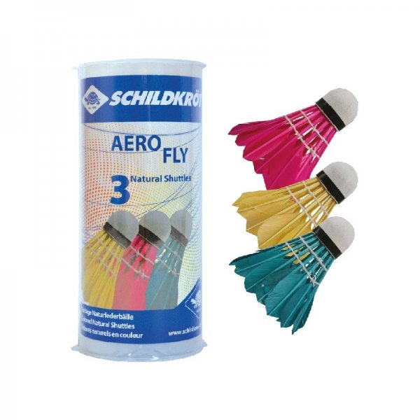 Badmintonov mky SCHILDKROT Aero Fly 3ks