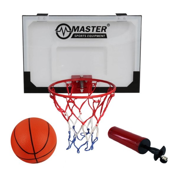Basketbalový koš s deskou MASTER 45 x 30 cm