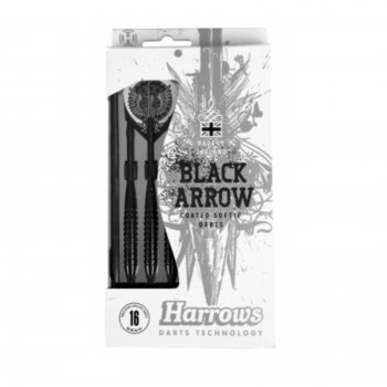 Šipky HARROWS Black Arrow softip 16g