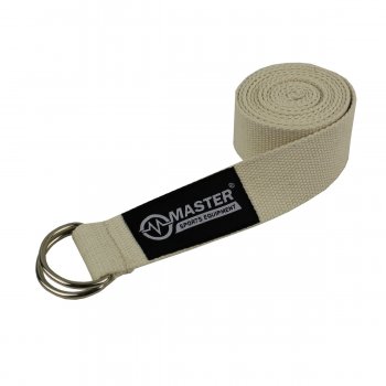 Popruh na jgu MASTER Yoga Strap 183 x 3,8 cm