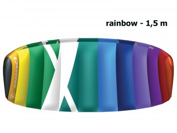 Kite komorový CROSS Air rainbow - vel. 1,5 m