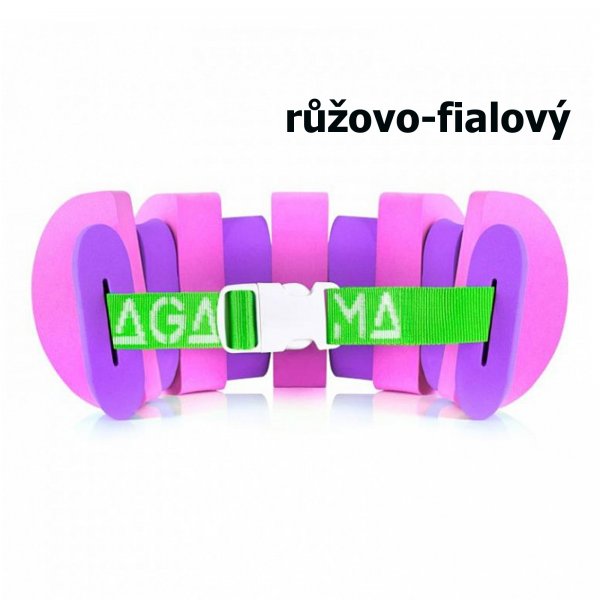 Plaveck ps AGAMA Swim 11 dl - rovo-fialov