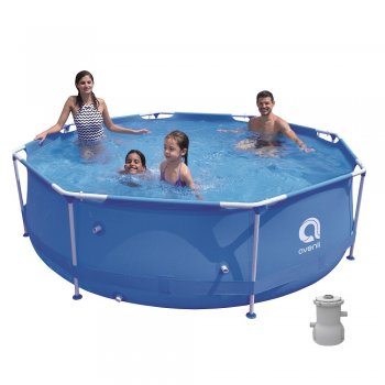 Bazn Sirocco Blue 300 x 76 cm set s kartuovou filtrac