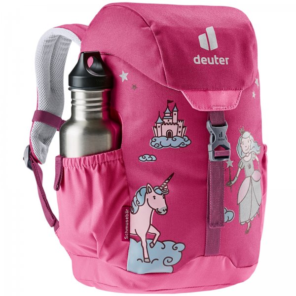 Dtsk batoh DEUTER Schmusebr 8 l - ruby-hotpink