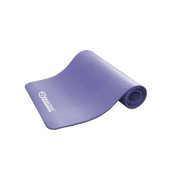 Podložka na cvičení MASTER Yoga NBR 10 mm - 183 x 61 cm - fialová