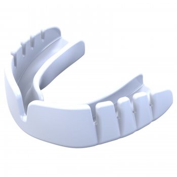 Chránič zubů OPRO Snap Fit junior - bílý