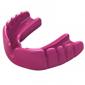 Chránič zubů OPRO Snap Fit senior - růžový