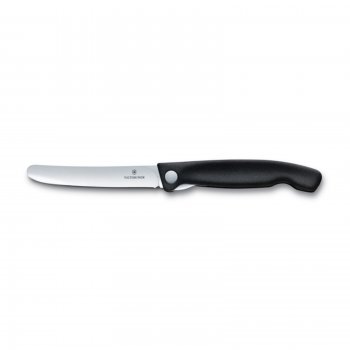 Skládací svačinový nůž VICTORINOX Swiss Classic - černý