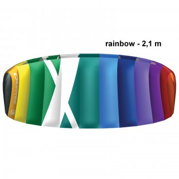 Kite komorový CROSS Air rainbow - vel. 2,1 m