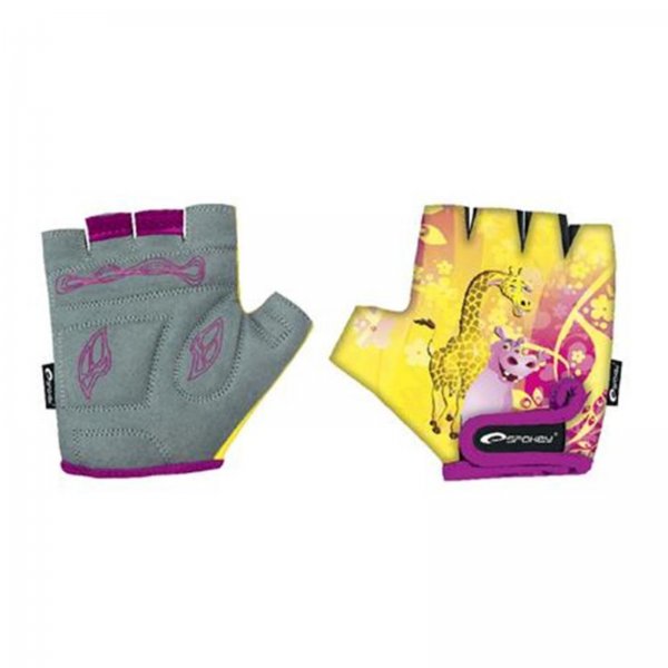 Dtsk cyklo rukavice SPOKEY Giraffe Glove