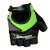 Cyklo rukavice POLEDNIK X-country pánské černo-zelené