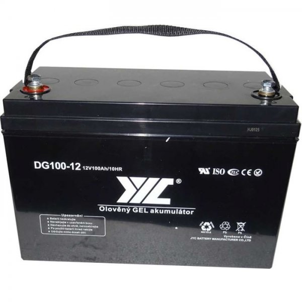 Trakn akumultor JYC DG100-12 AGM VRLA GEL 12V/100Ah