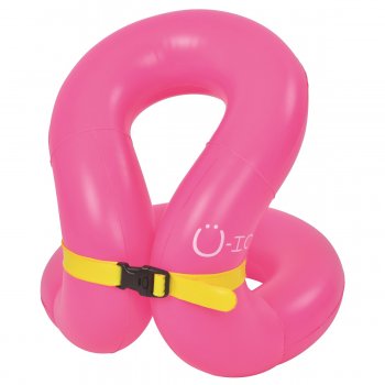 Dětská nafukovací plavecká vesta U-ion - růžová