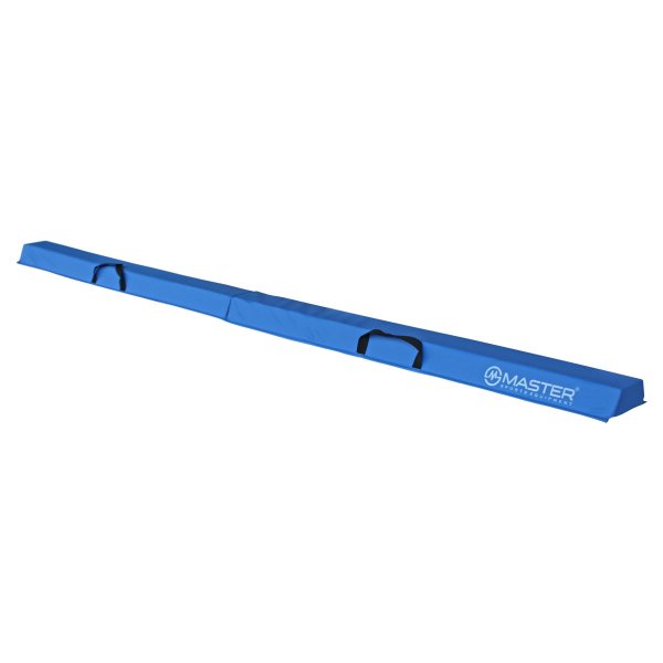 Gymnastick kladina MASTER 240 x 10 cm EVA skldac - modr