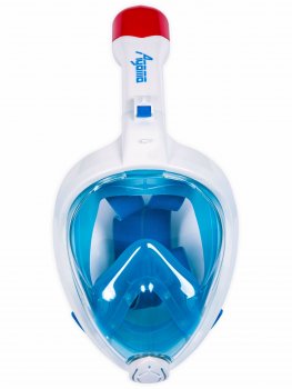 Celoobličejová maska AGAMA Marlin modrá - vel. S-M - 2. jakost