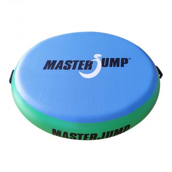 Airspot MASTERJUMP odrazový můstek průměr 100 x 20 cm - modrá - zelená - 2. jakost