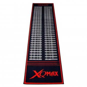 Podložka na šipky XQ MAX Dartmat - černo-červená
