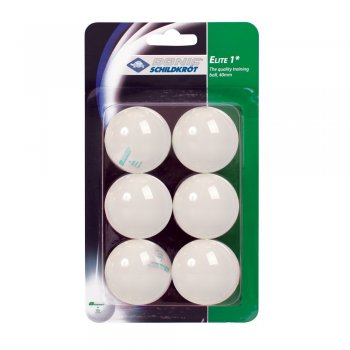Míčky na stolní tenis ELITE TT-Ball * 6ks - bílé