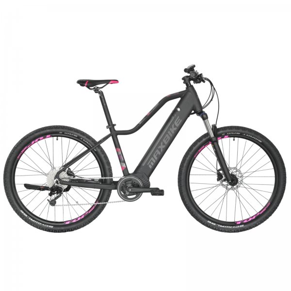 Horsk elektrokolo MAXBIKE Torvi 27.5 erno-fialov - vel. rmu 18