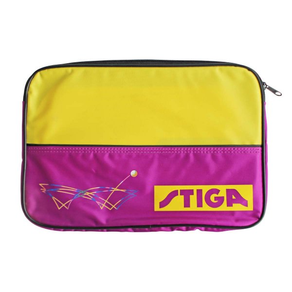 Obal na pálku STIGA Wallet fialovo-žlutý