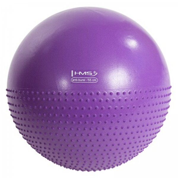 Gymnastický masážní míč HMS YB03 55 cm