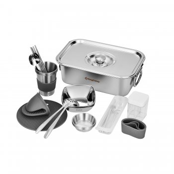 Kempingov sada ndob KING CAMP Hot Pot set pro 4 osoby