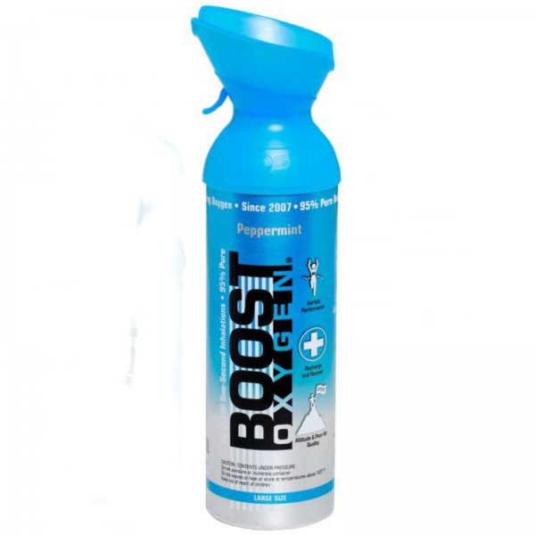 Inhalační kyslík BOOST OXYGEN Large 9l - Peppermint