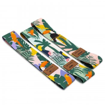Akn set posilovacch gum SPOKEY Home Jungle + obal