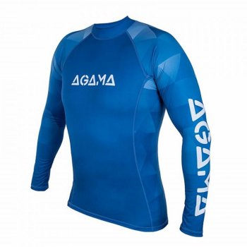 Lycrov triko dl. ruk. AGAMA Blue Man pansk